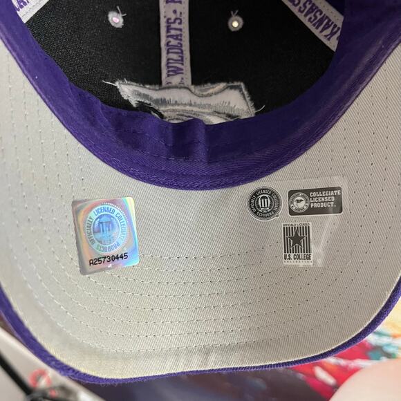 Nike Team Kansas Wildcats 100% Wool Hat One Size  Kansas State Embroidered - Picture 3 of 6